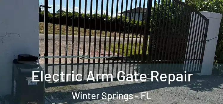 Electric Arm Gate Repair Winter Springs - FL