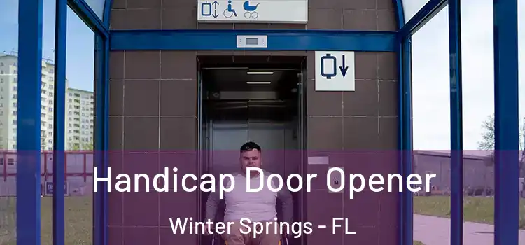 Handicap Door Opener Winter Springs - FL