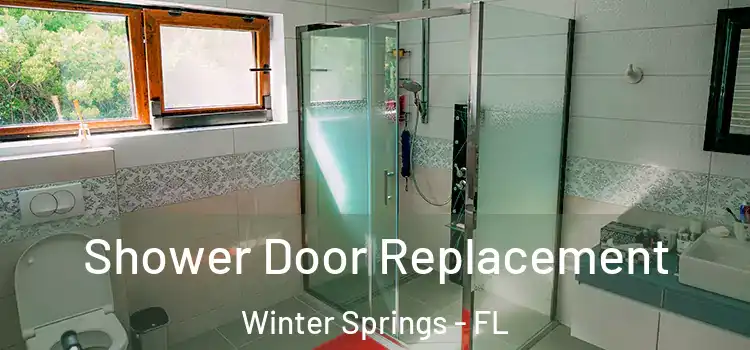 Shower Door Replacement Winter Springs - FL