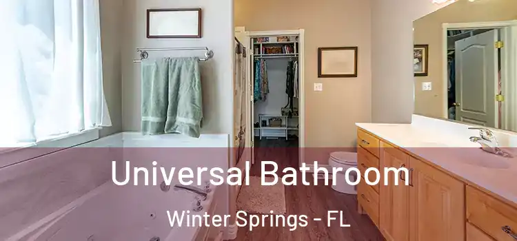Universal Bathroom Winter Springs - FL